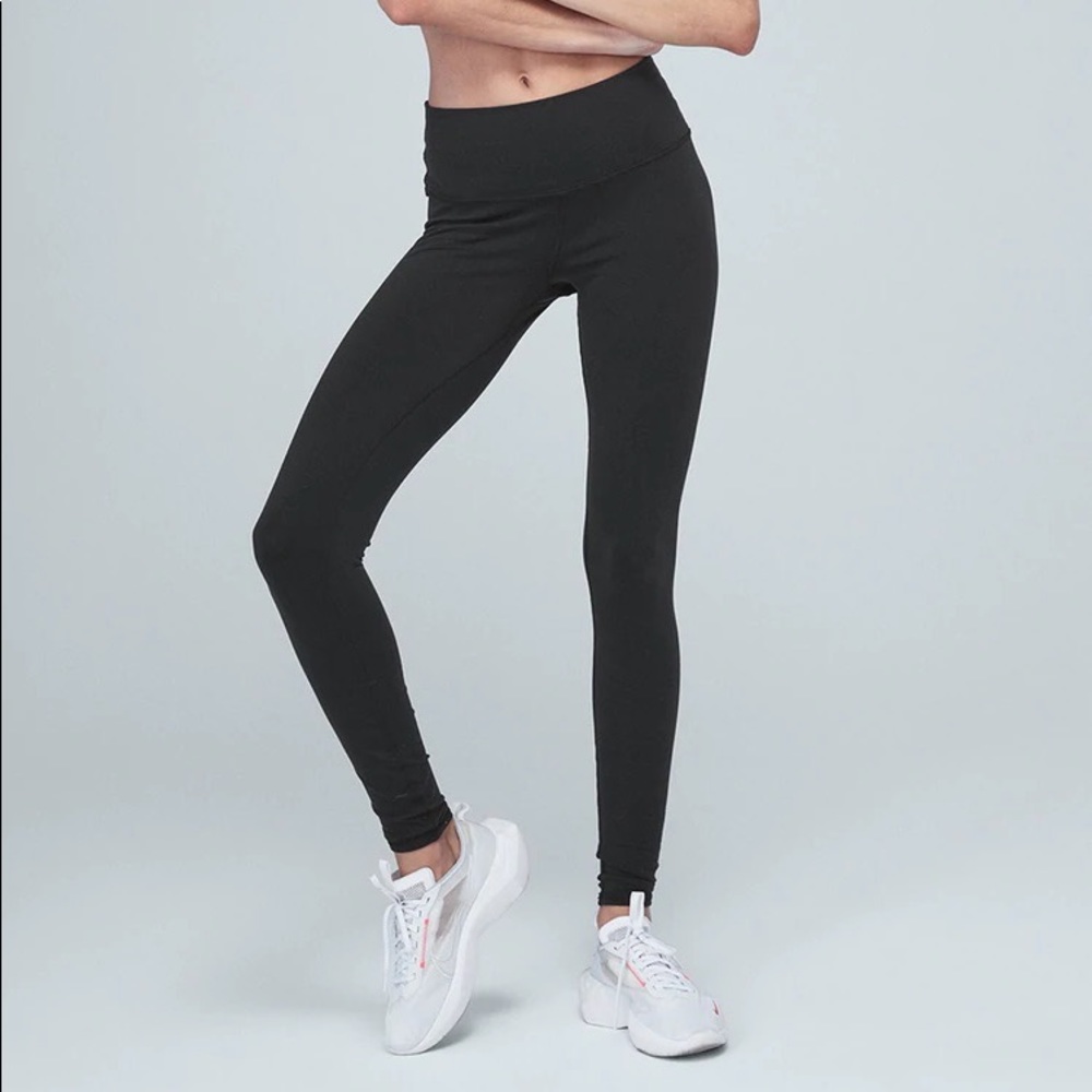 Alo High-Waist Airbrush Legging Size Large Black